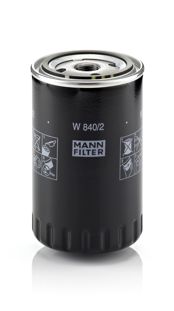alyvos filtras - W 840/2 MANN-FILTER