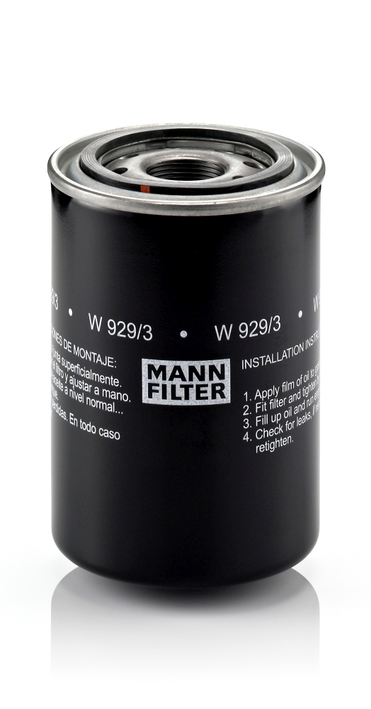 Filtro olio - W 929/3 MANN-FILTER