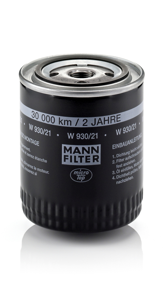 Oil Filter - W 930/21 MANN-FILTER
