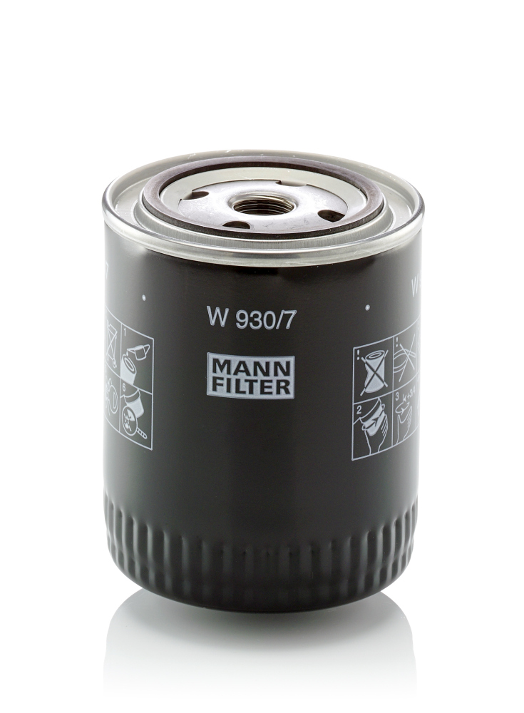 Filtro olio - W 930/7 MANN-FILTER