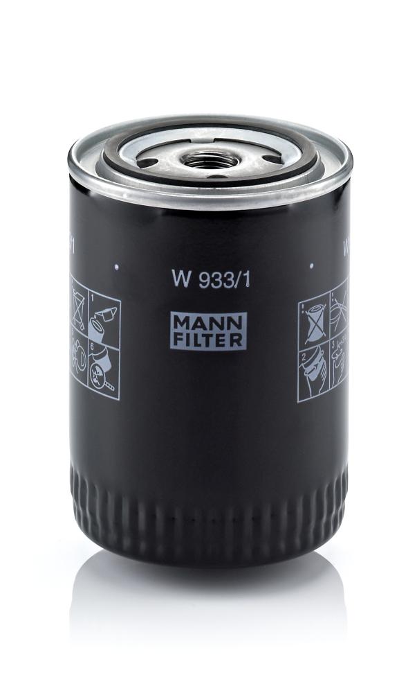 Oil Filter - W 933/1 MANN-FILTER