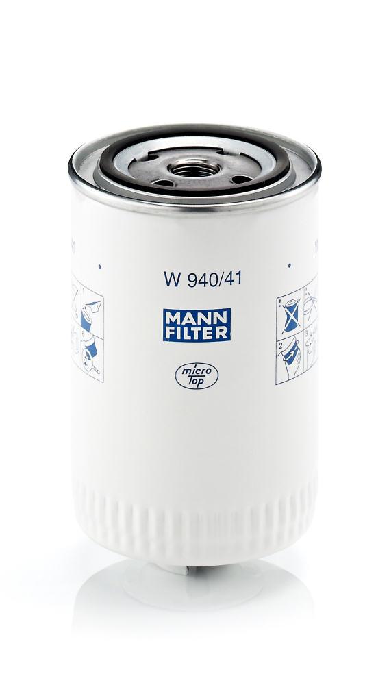 Filtro, Sistema idraulico di lavoro - W 940/41 MANN-FILTER
