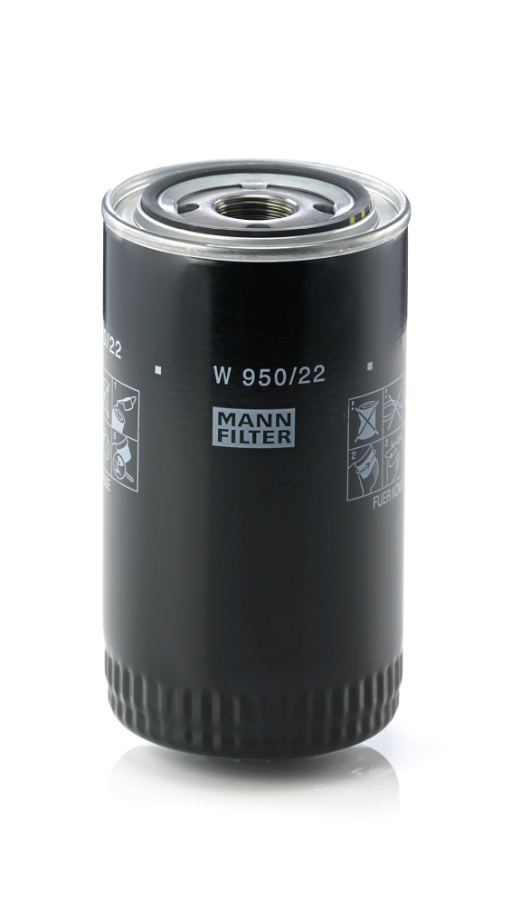 alyvos filtras - W 950/22 MANN-FILTER