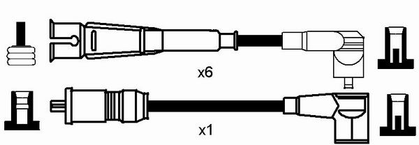 Свеча зажигания - 5788 NGK