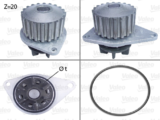 Water Pump - 506035 VALEO