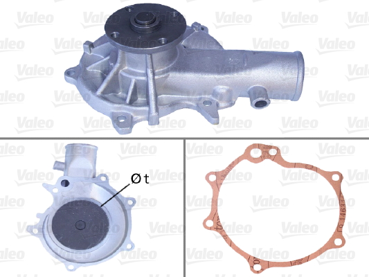 Water Pump - 506048 VALEO