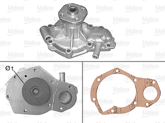 Water Pump - 506074 VALEO