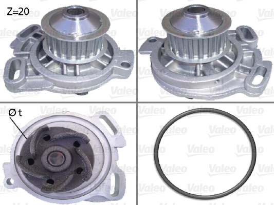 Water Pump - 506105 VALEO