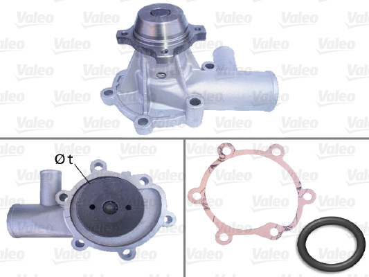 Water Pump - 506133 VALEO