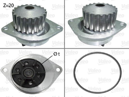 Water Pump - 506290 VALEO