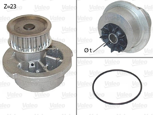 Water Pump - 506308 VALEO