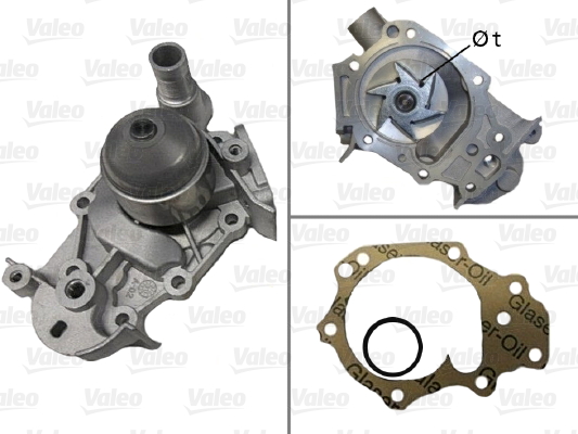 Water Pump - 506580 VALEO