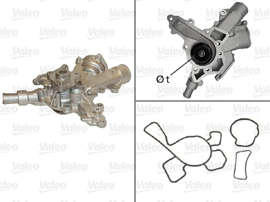 Water Pump - 506601 VALEO