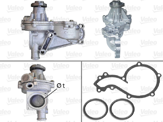 Pompa acqua - 506603 VALEO