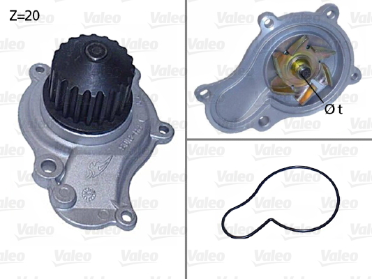 Water Pump - 506605 VALEO
