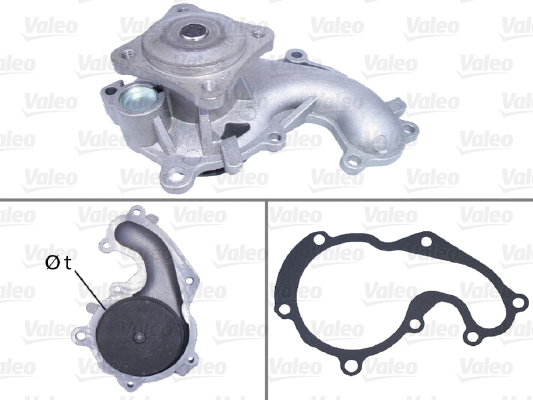 Водяной насос - 506641 VALEO
