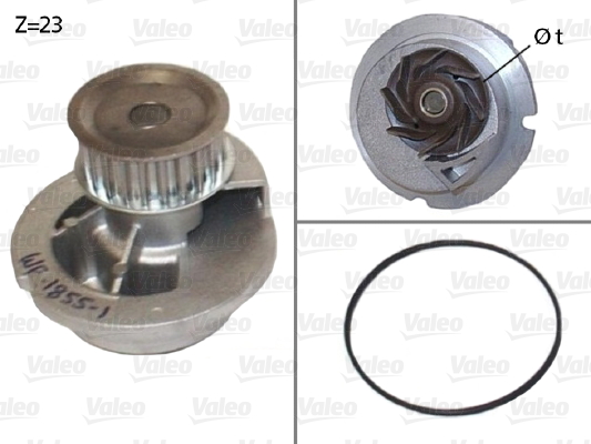 Water Pump - 506656 VALEO