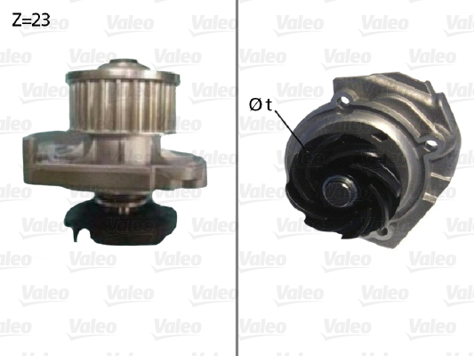 Water Pump - 506686 VALEO