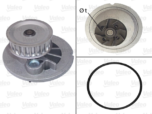Water Pump - 506703 VALEO