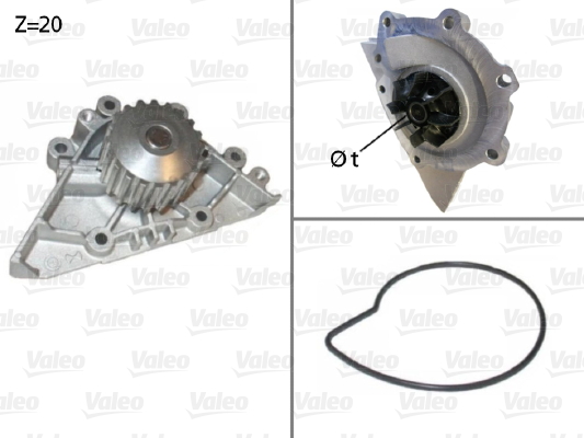 Water Pump - 506720 VALEO