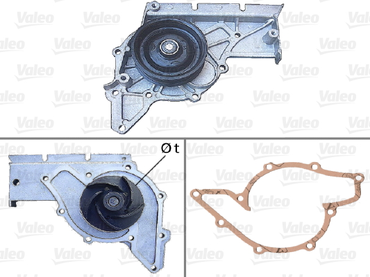 Water Pump - 506781 VALEO