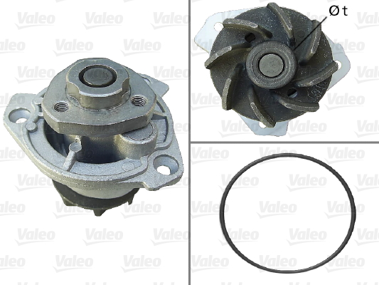 Pompa acqua - 506798 VALEO