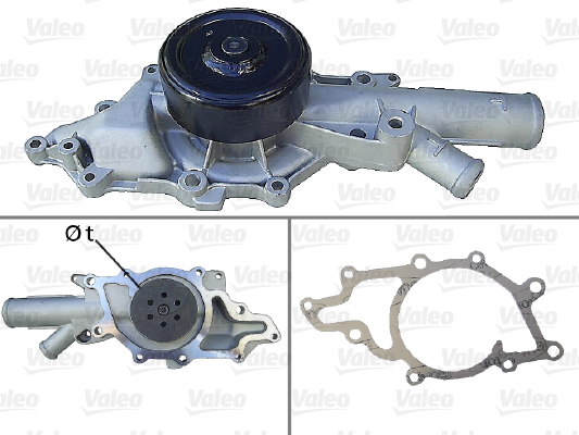 Water Pump - 506831 VALEO