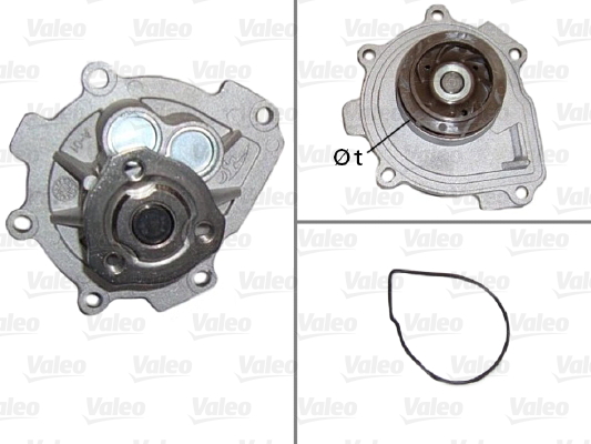 Water Pump - 506837 VALEO