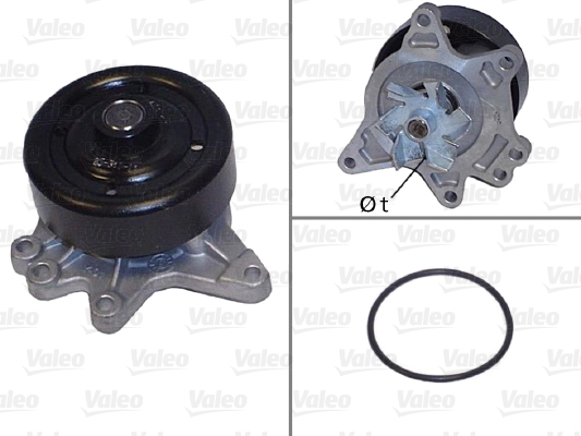 Water Pump - 506844 VALEO