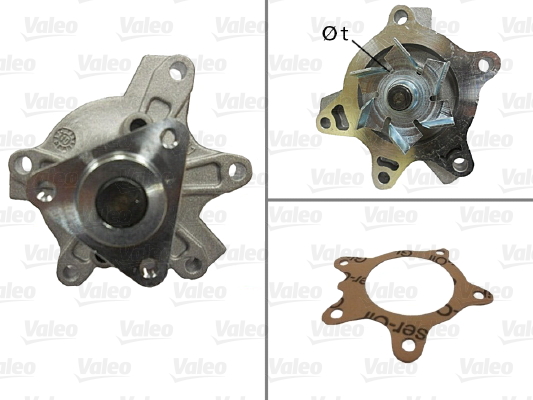 Water Pump - 506848 VALEO