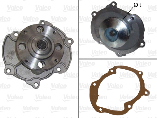 Water Pump - 506866 VALEO