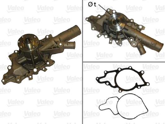 Water Pump - 506875 VALEO