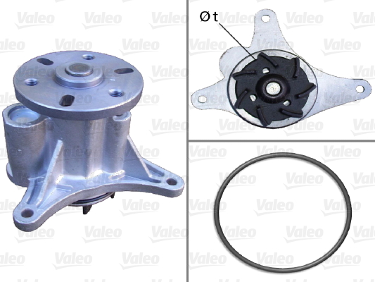 Водяной насос - 506952 VALEO