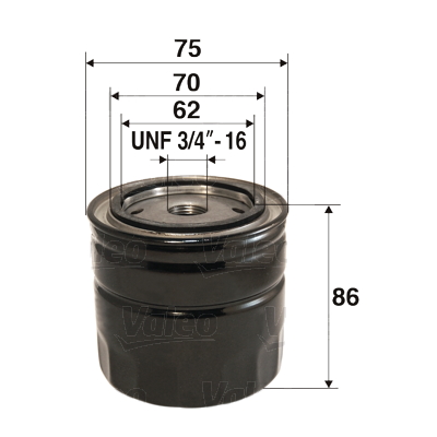 Filtro olio - 586023 VALEO
