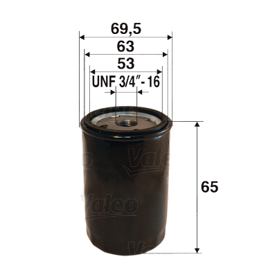 Oil Filter - 586054 VALEO