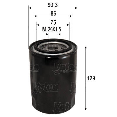 Ölfilter - 586076 VALEO