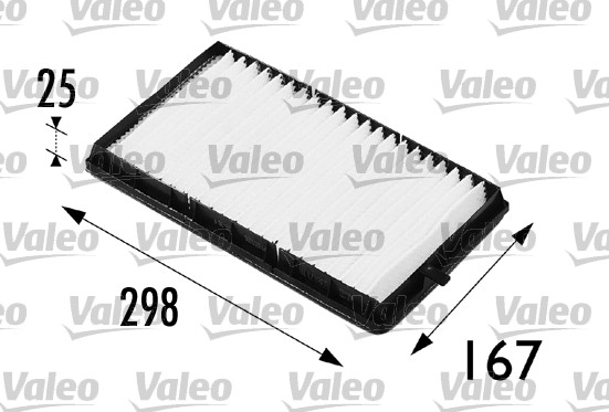 filtras, salono oras - 698171 VALEO