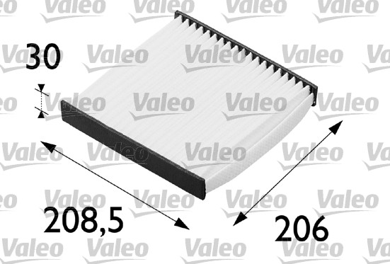 Filter, interior air - 698594 VALEO