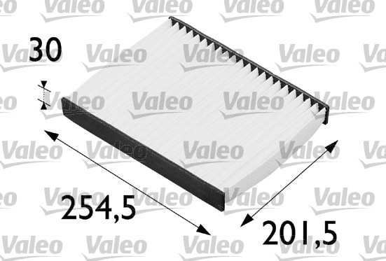 Filter, interior air - 698680 VALEO