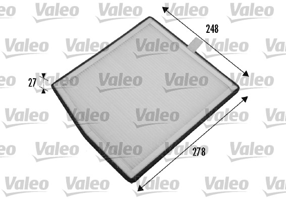 Filter, interior air - 698771 VALEO