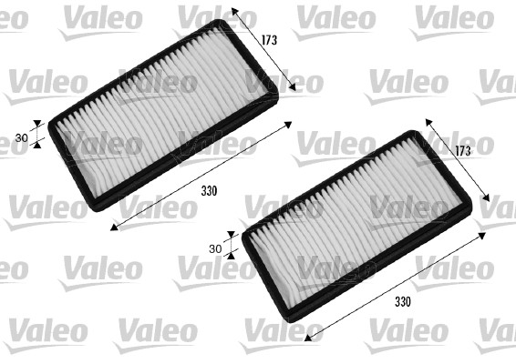 Filtro, Aria abitacolo - 698856 VALEO