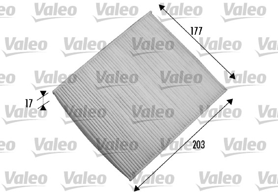 Filtro, Aria abitacolo - 698866 VALEO