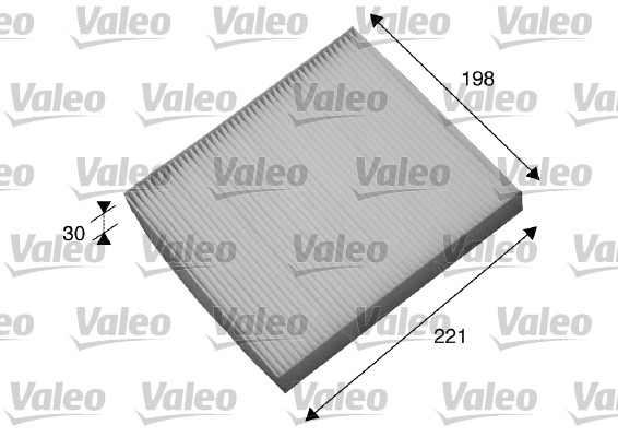 Filter, interior air - 698869 VALEO