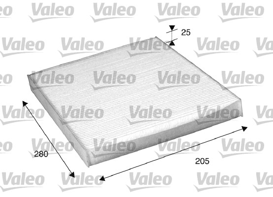 filtras, salono oras - 698885 VALEO