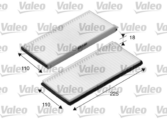 Filtro, Aria abitacolo - 698894 VALEO
