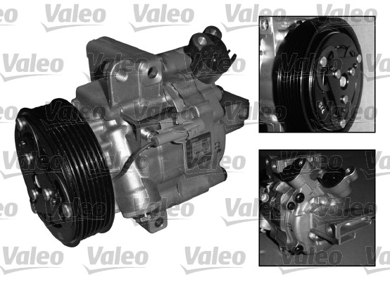 Compressor, air conditioning - 699393 VALEO