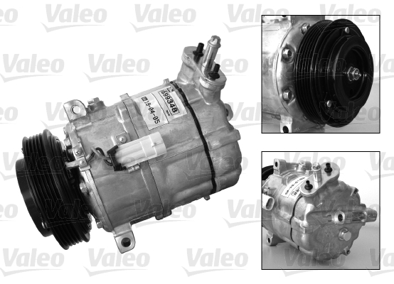 kompresorius, oro kondicionierius - 699848 VALEO