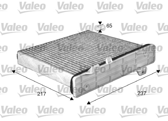 Filter, interior air - 715509 VALEO