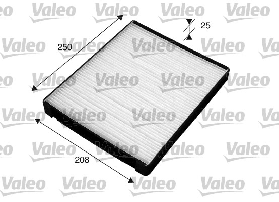 Filter, interior air - 715527 VALEO