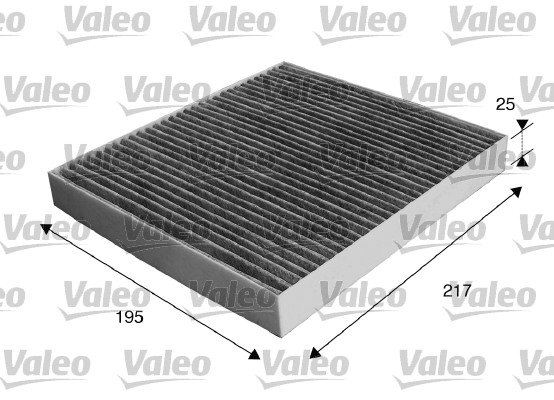 Filter, interior air - 715537 VALEO